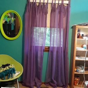 Purple Curtains